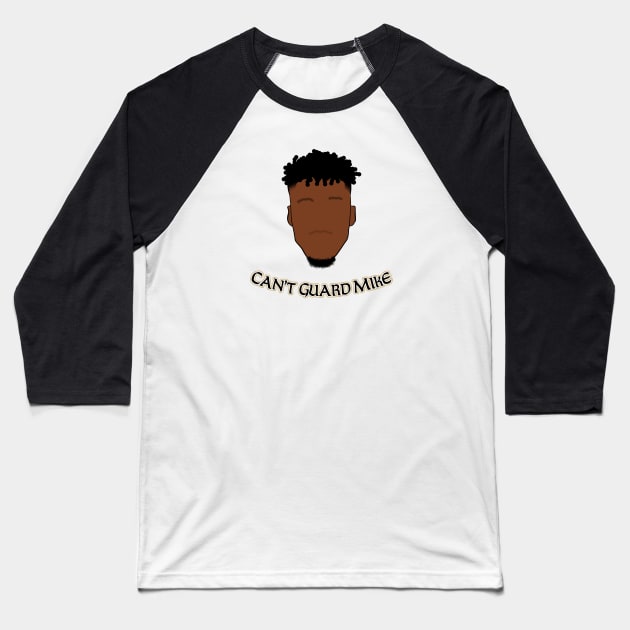 cantguardmike - Saints Baseball T-Shirt by scornely